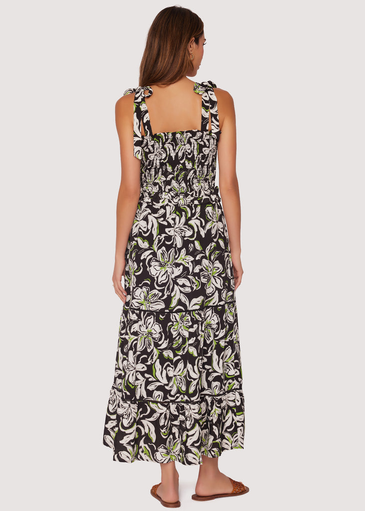 Midnight Flora Maxi Dress